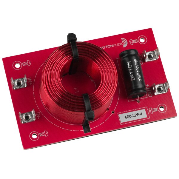 Main product image for Dayton Audio 600-LPF-4 Low Pass Speaker Crossover 260-1764
